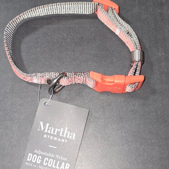 ✨🐶 Martha Stewart Adjustable Nylon Dog Collar – Multiple Colors Available🐾 - Picture 5 of 10